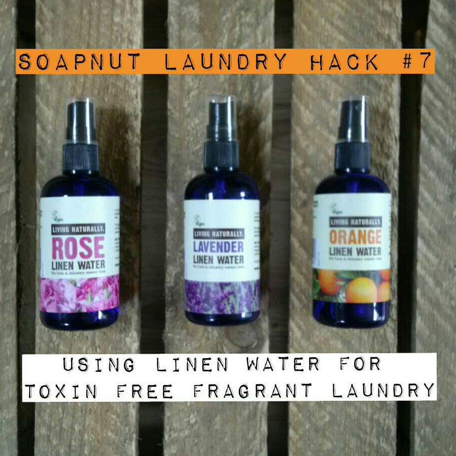 Soapnut Laundry Hack Number 7 : Using Linen Water For Toxin Free Fragrant Laundry