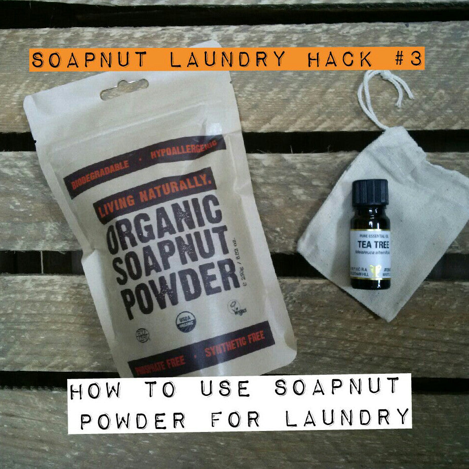 Soapnut Laundry Hack Number 3: How To Use Soapnut Powder For Laundry