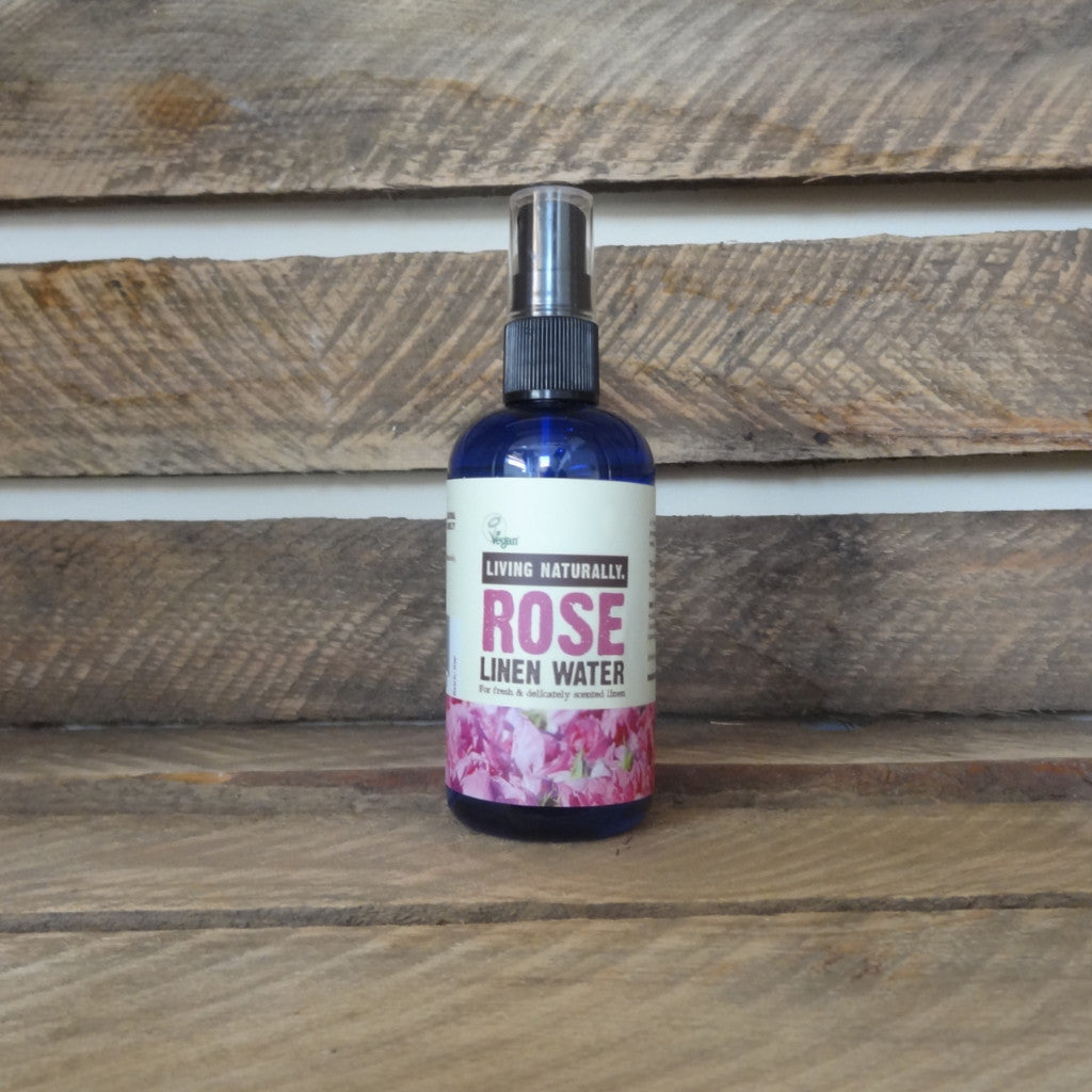 Pure Rose Linen Water 100ml – Living Naturally