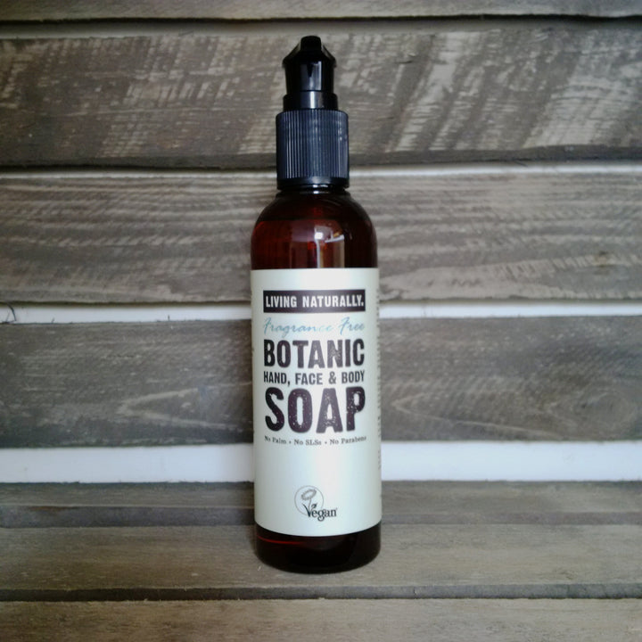 living naturally vegan herbal soapnut soap sls free fragrance free
