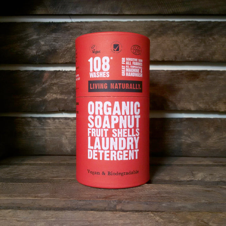 vegan organic sustainable cruelty-free phosphate free organic soapnut laundry soap