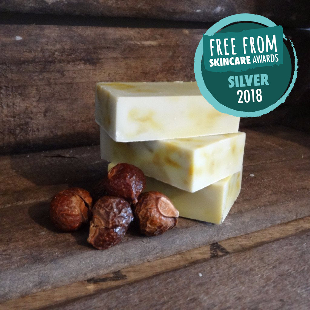 Calendula & Chamomile Soapnut Soap 90g Living Naturally