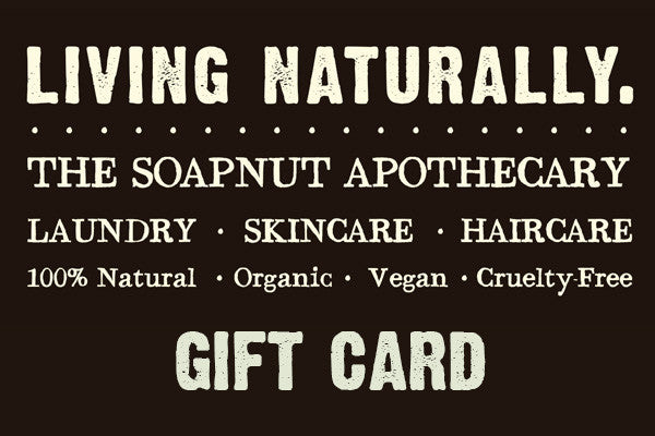 living naturally soapnut products gift card